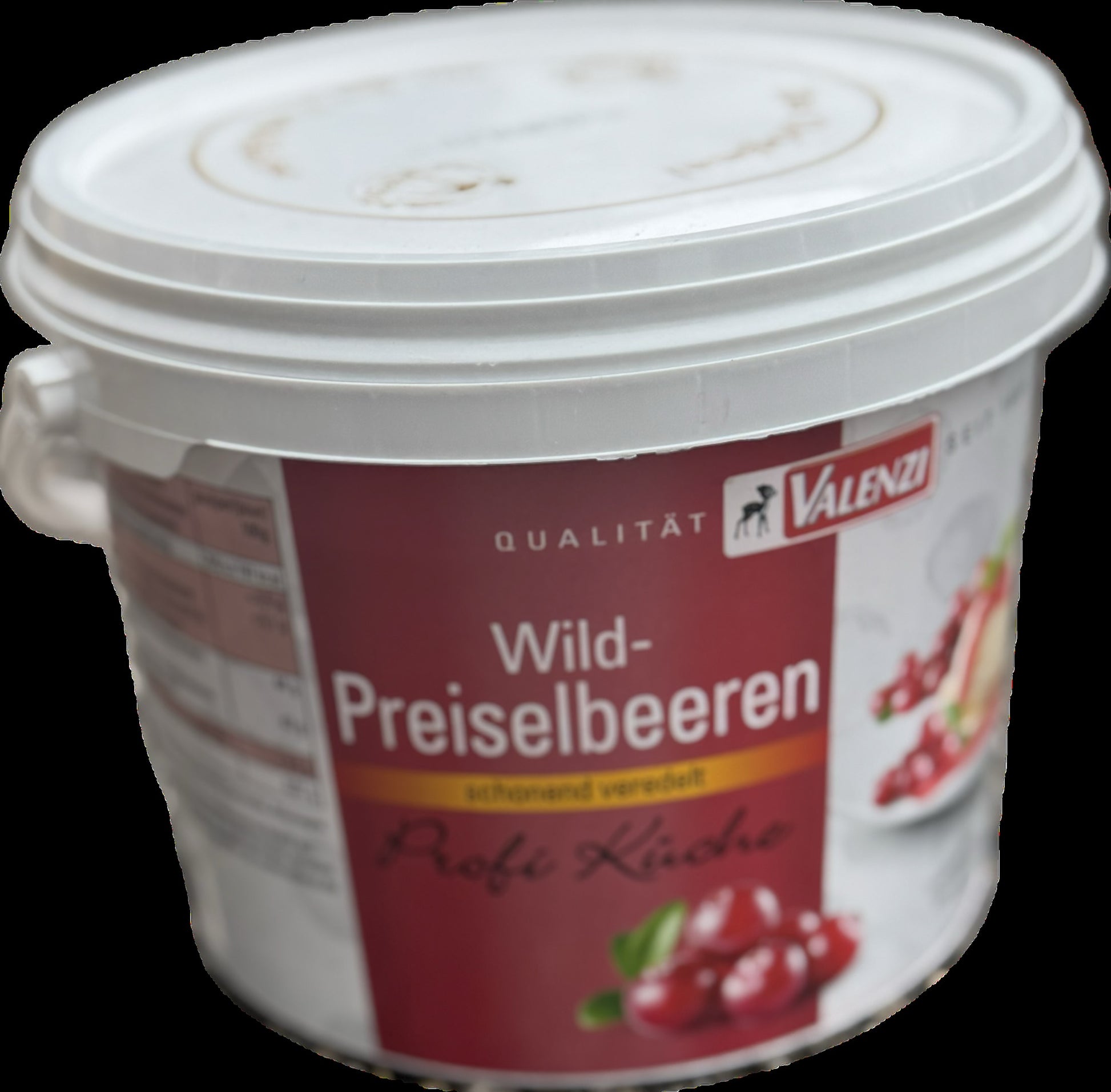 Wild Preiselbeeren, zwei Kilo im Plastiktopf